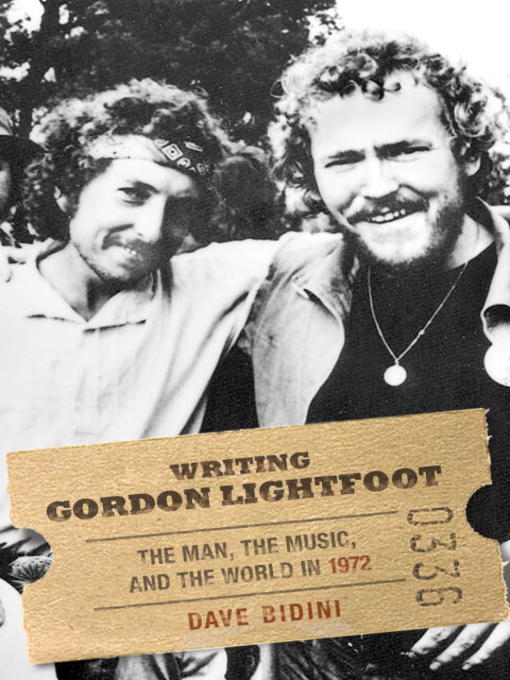 Cover image for Writing Gordon Lightfoot
